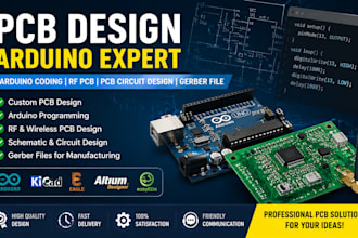 pcb design arduino arduino coding rf pcb pcb circut design gerber file