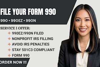 file nonprofit form 990 990ez and 990n for your 501c3