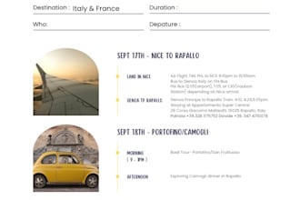 curate a luxury travel itinerary for your next trip