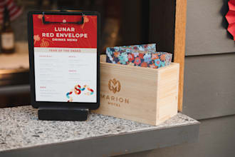 create engaging restaurant menus and promo material