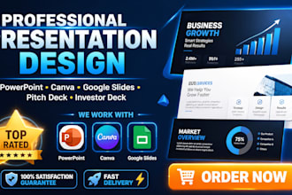 design powerpoint presentation canva pitch deck investor pitch deck google slide