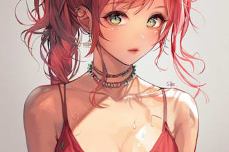 design highest quality anime character