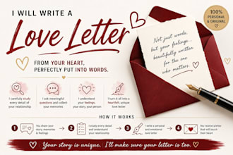 write a sincere letter for your partner