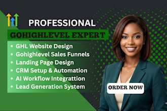 gohighlevel website and sales funnel builder