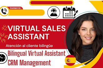 be your bilingual virtual sales assistant and customer support