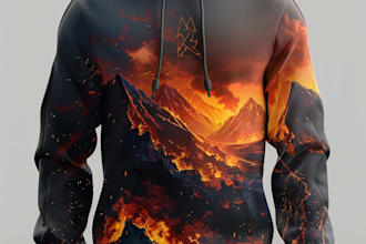 make trendy streetwear hoodie design
