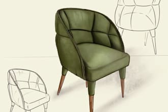 make homeware industrial products design for furniture,vases,glassware,bakeware