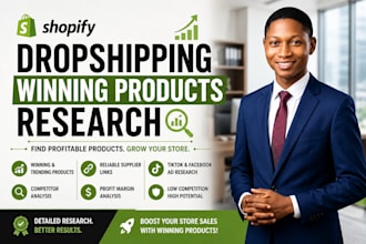find trending and winning dropshipping products research for shopify store