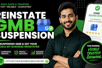 reinstate gmb suspension fix suspended gmb appeal google my business restore gmb