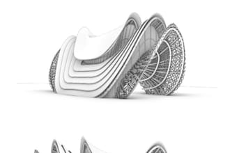 design parametric facades 3d models in grasshoper and rhinocero