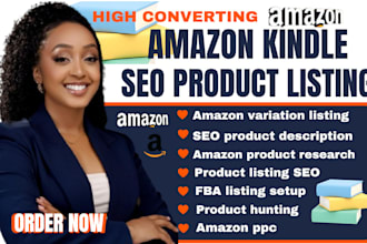 setup amazon listing seo optimization amazon fba fbm product listing for pl