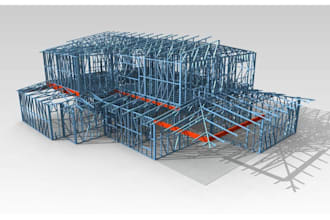 frame builder light gauge steel framing design with 3d model detailing