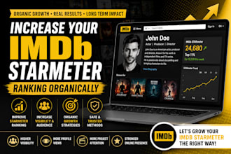 organically improve your imdb starmeter ranking film page movie page visibility