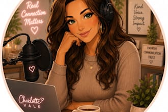 record a warm natural personalized voice message
