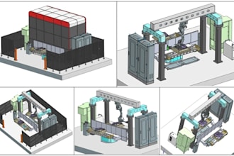 create 3d mechanical cad models and manufacturing drawings