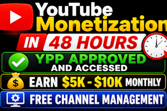 do complete youtube channel monetization
