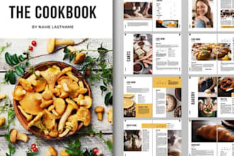 write quality cookbook recipe book, cookbook design cookbook