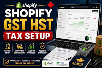 canada sales tax, shopfy tax ecommers tax, canada gst,