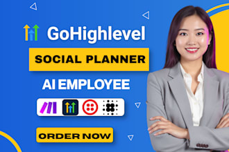ghl setup gohighlevel ai social planner ai employee ghl workflow automation