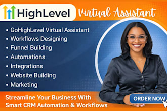 setup gohighlevel landing page funnel automations sales funnel and crm workflows