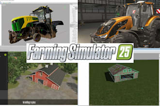 create realistic farming simulator vehicle mods with textures and animation
