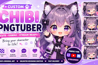 draw discord reactive image png for pngtuber vtuber streaming