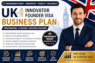 write UK startup visa and innovator business plan