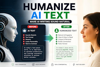 humanize ai text and make it sound natural and undetectable