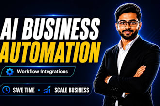 build ai business automation and workflow integrations