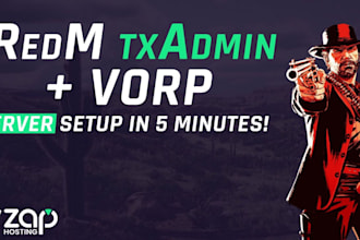 be your fivem server developer, redm server developer, redm vorp server