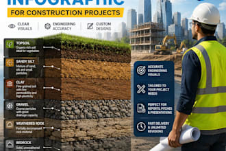 accurate geotechnical infographic for construction projects