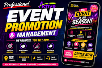 do eventbrite promotion and event marketing to boost ticket sale, linkedin event