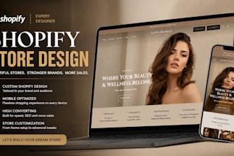 manage edit customize shopify website redesign shopify store design shopify