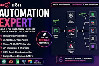 recrate fix n8n ai agent voice ai API integration and workflow automation expert