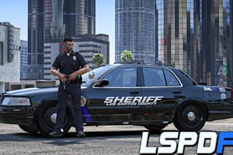create custom lspdfr mods and server script