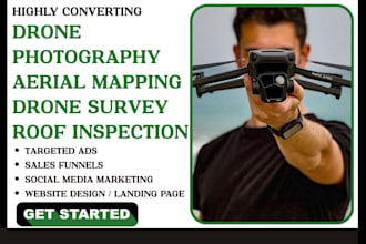 generate drone photography leads aerial mapping drone survey website