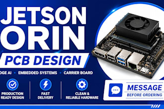 design jetson orin pcb and ai hardware for your embedded system project
