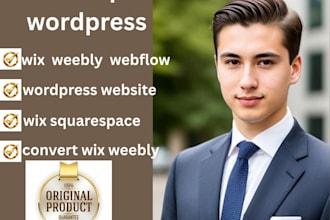 colne  or convert wix weebly webflow ce to squares  wordpress