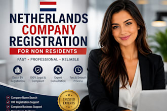 register your netherlands company for non residents