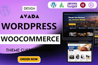 italian avada wordpress website design customization expert divi landing page