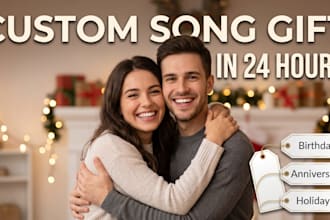 create a personalized custom song for your special gift