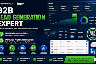 do targeted b2b lead generation and high ticket sales closing