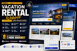 vacation rental website seo str lodgify direct booking website guesty hospitable