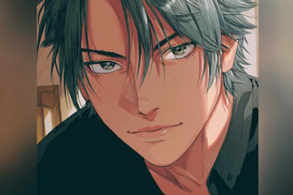 draw amazing anime or semirealistic illustration in my style