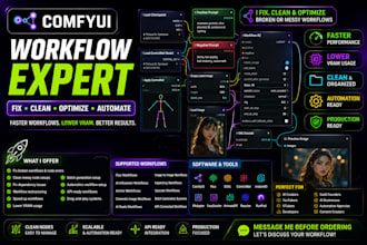 optimize fix and automate professional comfyui workflows for fast ai systems