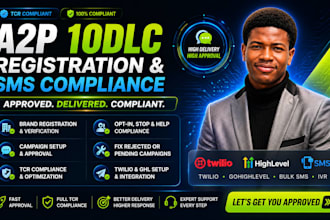 do a2p 10dlc registration, sms marketing, tcr complaint