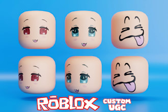 create custom ugc roblox face expressions