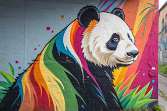 create high quality graffiti art and spray paint design