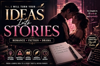 develop your story ideas into engaging romance fiction