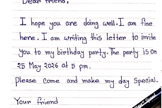 handwrite personal letters and notes neatly